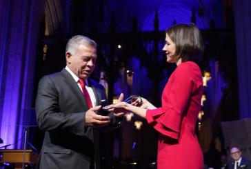 الملك يتسلم جائزة تمبلتون للعام 2018