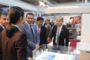 وزير الصناعة يفتتح معرض (الصين في عمان)